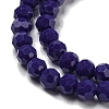 Opaque Glass Beads Stands EGLA-A035-P4mm-D09-5