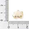 Brass Micro Pave Cubic Zirconia Pendants LS-KK-K276-05G-3