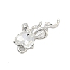 Rack Plating Alloy Glass Pendants FIND-Z054-01P-01-2