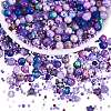 2 Bag Glass Round Beads Set JX547N-1