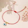 Bohemian Style Adjustable  Nylon Cord Braided Bracelets for Women Men LS-PY6611-3