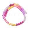 Gradient Color Natural White Jade Beads Strands G-NH0006-A09-01-3