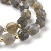 Natural Labradorite Beads Strands G-K303-A26-8mm-2