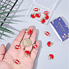 20Pcs 2 Styles Alloy Enamel Beads ENAM-SC0008-24B-3