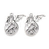 Tibetan Style Alloy Pendants TIBEP-T054-15AS-1