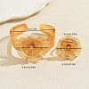 Luxury Iron Bridal 3D Flower Bangles & Rings for Women HI9521-2