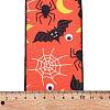 5 Yards Halloween Printed Polyester Wired Ribbon OCOR-K009-02A-3