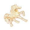 Alloy Rhinestone Lapel Pin Brooches JEWB-C057-01G-2