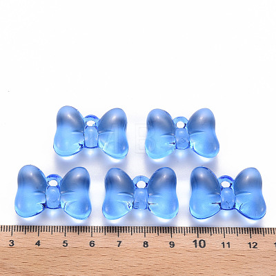 Transparent Acrylic Pendants TACR-T024-02BB-940-1