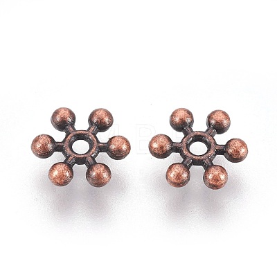 Zinc Alloy Beads Spacers PALLOY-Q062-R-1