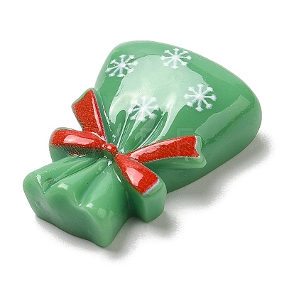 Christmas Theme Opaque Resin Cabochons CRES-M022-02A-1