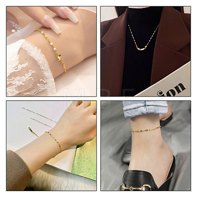 DIY Chain Bracelet Necklace Making Kit DIY-TA0004-94-1