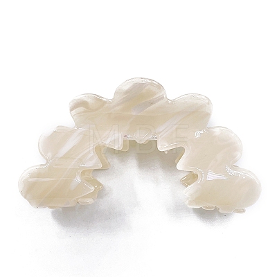 Hollow Wave Acrylic Large Claw Hair Clips PW-WG83869-05-1