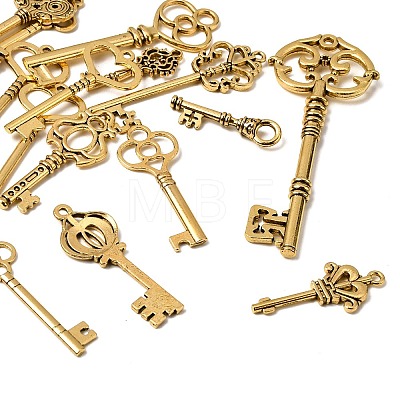 Tibetan Style Alloy Pendants FIND-D040-01AG-1