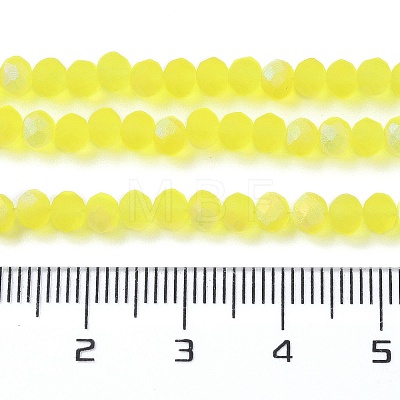 Transparent Glass Beads Strands EGLA-A044-T8mm-MB29-1