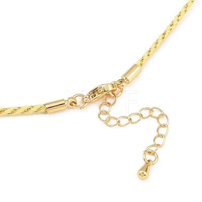 2MM Nylon Braided Cord Necklace Making MAK-A019-02G-16-1