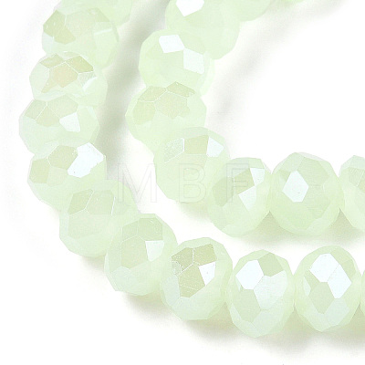 Electroplate Glass Beads Strands EGLA-A044-J6mm-A01-1