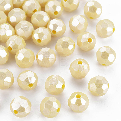 Opaque Acrylic Beads MACR-S373-69-A04-1