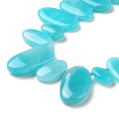 Natural Amazonite Beads Strands G-P478-04-1