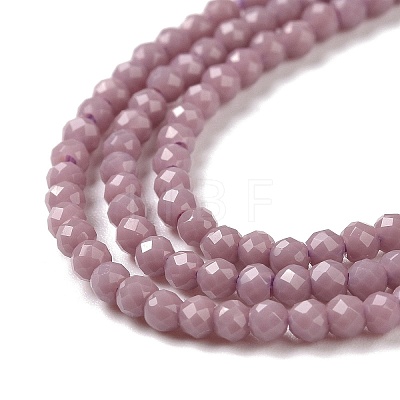 Glass Imitation Jade Beads Strands GLAA-H021-02-05-1
