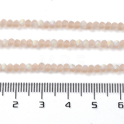 Imitation Jade Glass Beads Strands EGLA-A034-T2mm-MB20-1