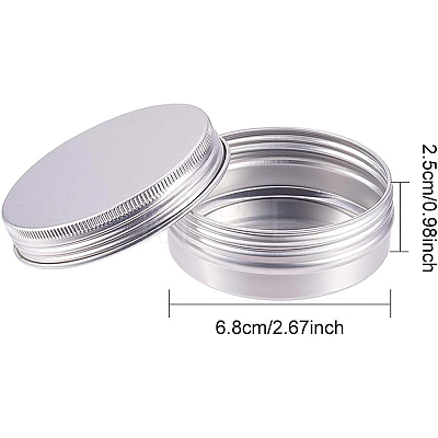 Round Aluminium Tin Cans CON-BC0005-18A-1