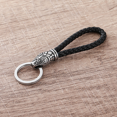 Snake Viking 304 Stainless Steel Keychains YZ6352-1