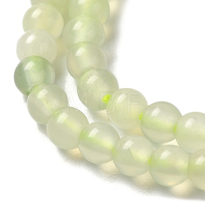 Natural Lemon Jade Beads Strands G-B090-A23-03-1