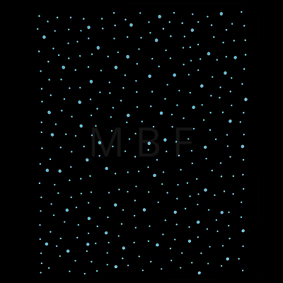 24Pcs Glitter Hotfix Rhinestone Sheet DIY-FG0010-10B-1