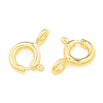 Brass Spring Ring Clasps KK-N259-10-1