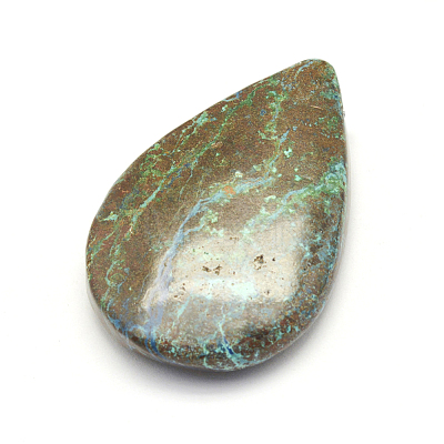 Natural Chrysocolla Pendants G-G694-A-12-1