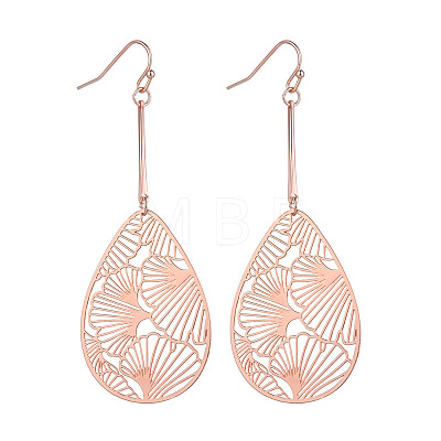 Brass Dangle Earrings FS-WGC6E98-06-1