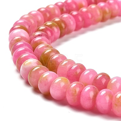 Dyed Natural White Jade Beads Strands G-G107-A02-01-1