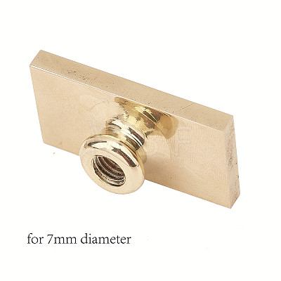 Wax Seal Brass Stamp Head AJEW-WH0215-004-1