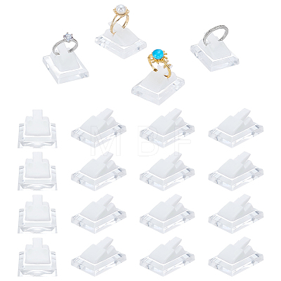 Plastic Single Ring Display Stands RDIS-WH0030-03A-1