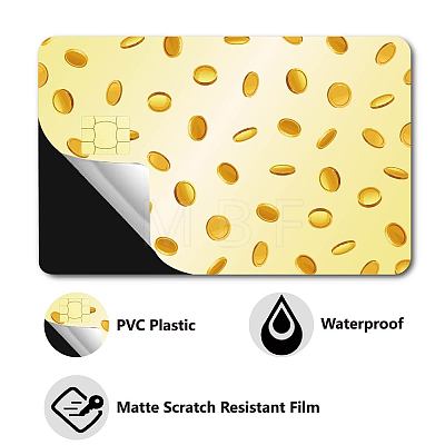 Rectangle PVC Plastic Waterproof Card Stickers DIY-WH0432-177-1