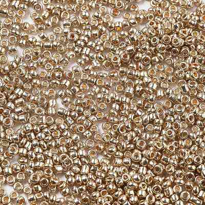 12/0 Electroplate Glass Seed Beads SEED-Q003-1-1