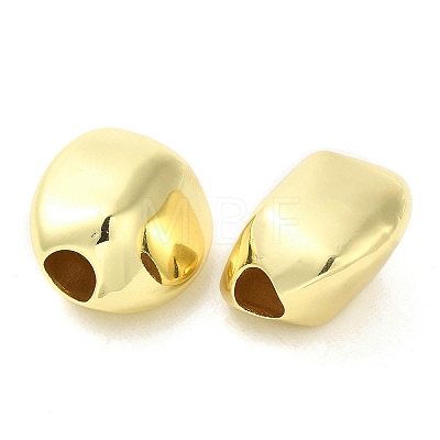 Brass European Beads KK-K364-16G-1