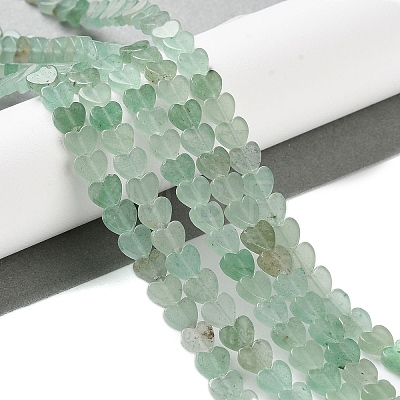 Natural Green Aventurine Beads Strands G-M403-A14-02-1