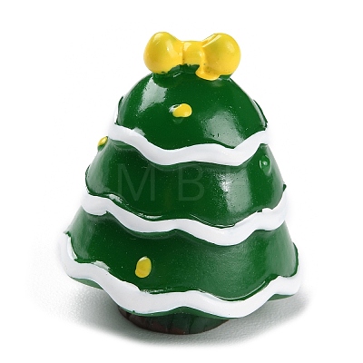 Resin Christmas Tree Ornaments DJEW-P005-01E-01-1