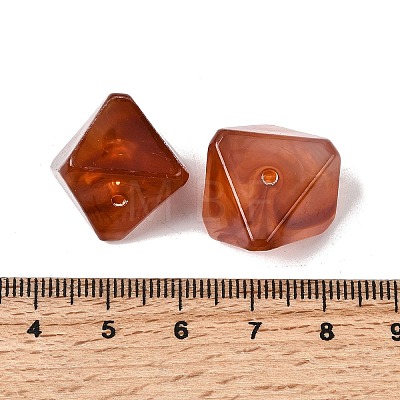 Opaque Acrylic Beads OACR-D320-02K-1