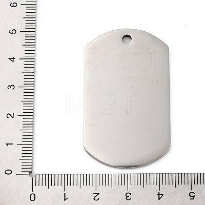 Anti-Tarnish 201 Stainless Steel Pendants STAS-R002-02P-13-1