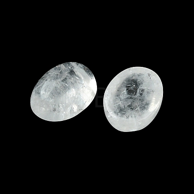 Natural Quartz Crystal Cabochons G-A094-01B-61-1