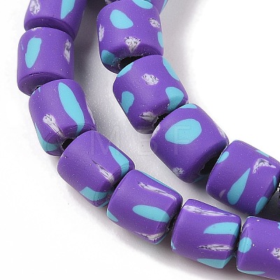 Handmade Polymer Clay Beads Strand CLAY-Z002-01N-1