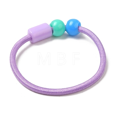 Colorful Nylon Elastic Hair Ties for Girls Kids MRMJ-P017-01A-1