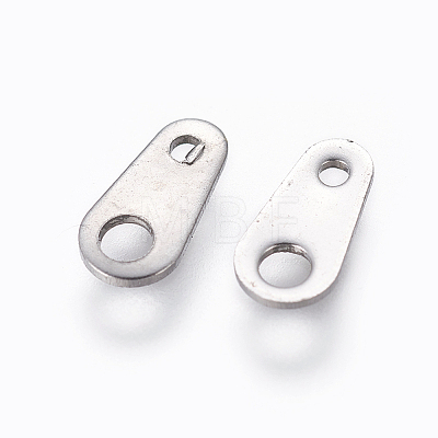 201 Stainless Steel Chain Tabs STAS-L234-010P-1