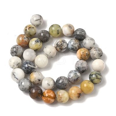 Natural African Opal Beads Strands G-B048-B03-04-1