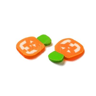 Halloween Handmade Polymer Clay Cabochons CLAY-F005-01-1