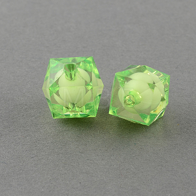 Transparent Acrylic Beads LS-TACR-S112-10mm-16-1
