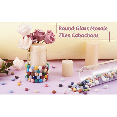 Glass Cabochons GLAA-TA0001-14F-1
